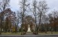The monument to the author of the Lithuanian national anthem, Vincas Kudirka, whom the town was named after © Cristian Monterroso/Yahad - In Unum